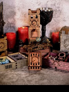 Dragon Burn Accessories on a Table